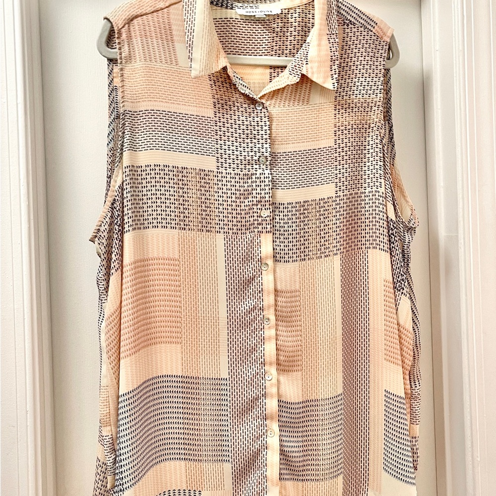 Rose & Olive Top